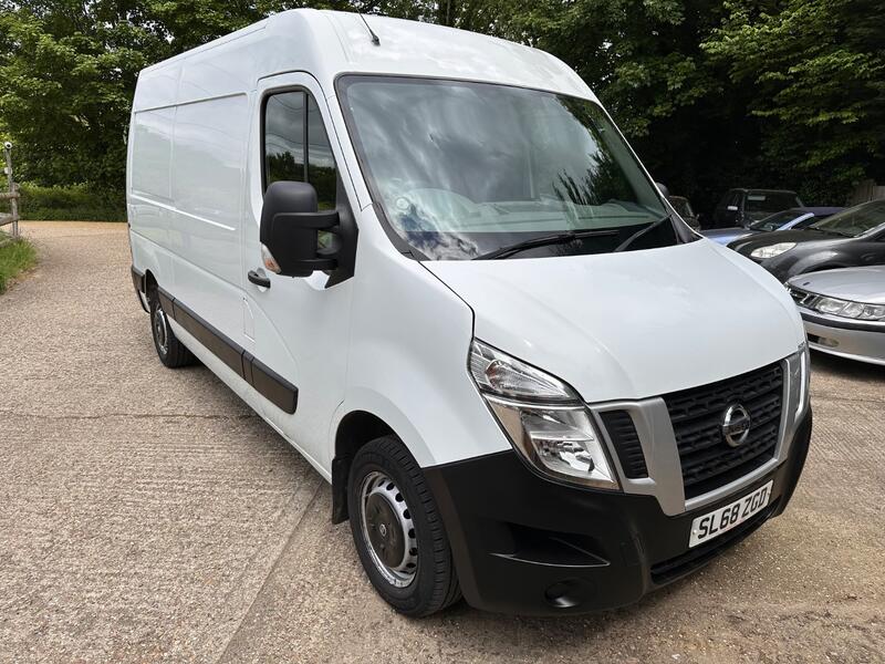 NISSAN NV400 2018 NISSAN NV400 2.3 dCi HIGH ROOF MWB *JUST 129,000 MILES* EURO 6 NO VAT!