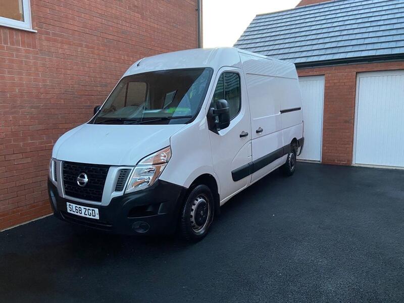 NISSAN NV400 2018 NISSAN NV400 2.3 dCi HIGH ROOF MWB *JUST 129,000 MILES* EURO 6 NO VAT!