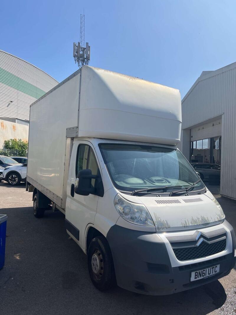 CITROEN RELAY 2011 CITROEN RELAY LUTON BOX  2.2 HDi TAILIFT **JUST 121,000 MILES** NO VAT