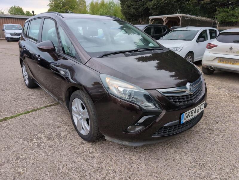 VAUXHALL ZAFIRA TOURER 2014 VAUXHALL ZAFIRA 1.4T Exclusiv 7 SEATS JUST 113,000 MILES FSH LEZ FREE