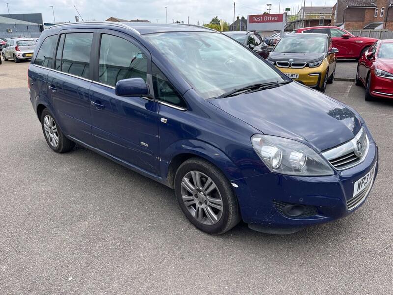 VAUXHALL ZAFIRA 2013 VAUXHALL ZAFIRA 1.8i DESIGN NAV **JUST 103,000 MILES** FSH LEZ FREE