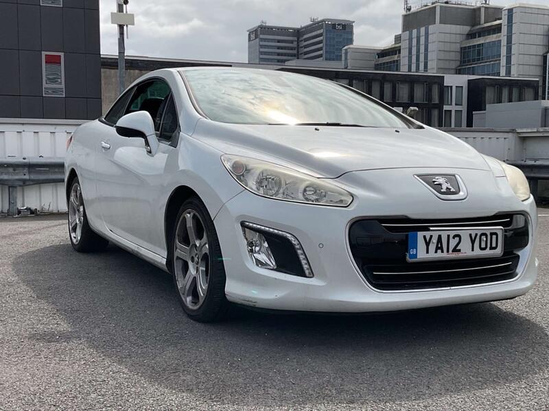 PEUGEOT 308 2012 PEUGEOT 308 CC 1.6 THP 156 ALLURE **JUST 82,000 MILES** FSH LEZ FREE